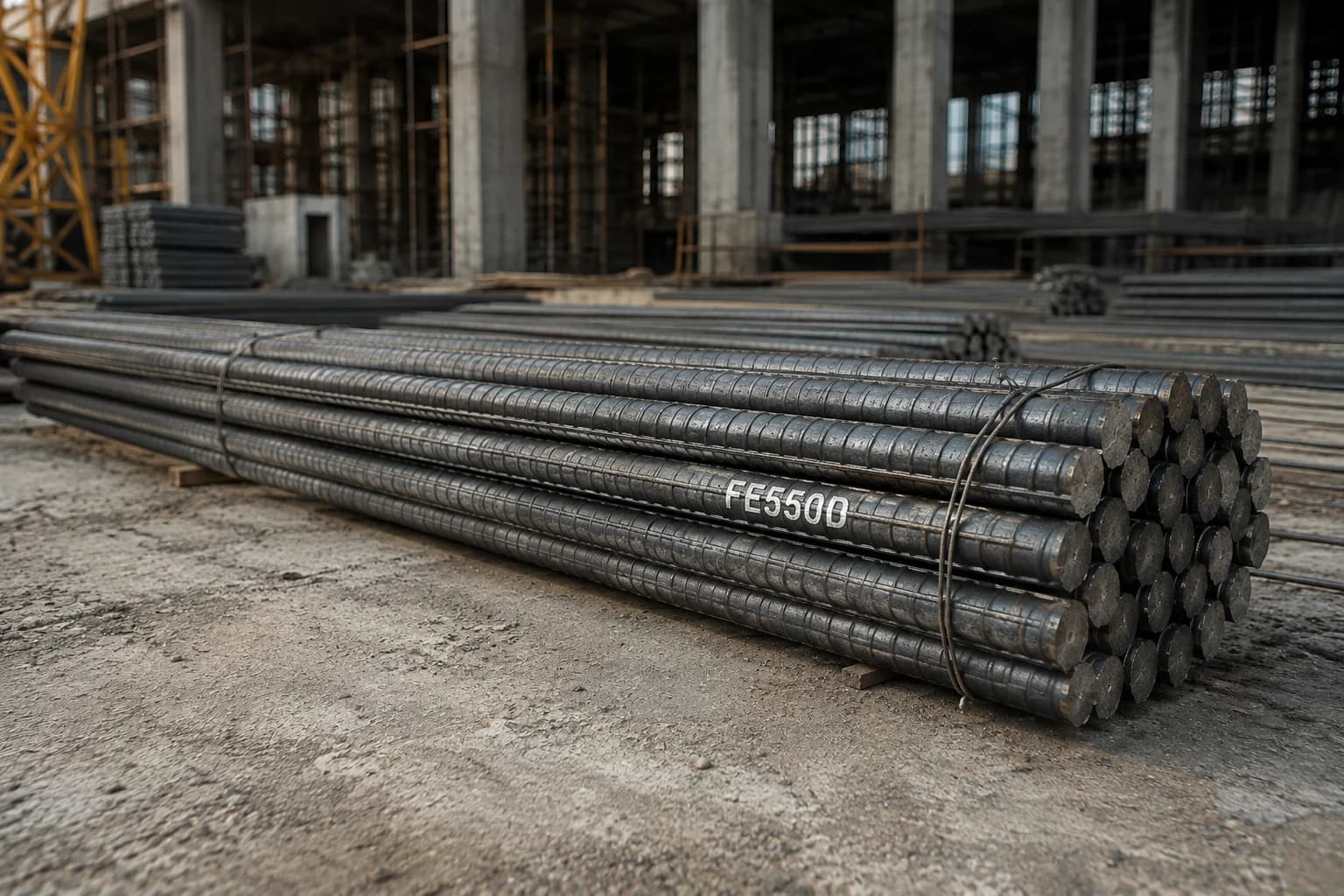FE 550D TMT Rebars